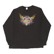  Pre-Loved black Bristol Dirt Nationals Delta Long Sleeve T-Shirt - mens xx-large