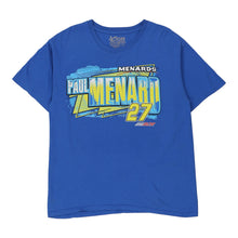  Vintage blue Paul Menard 27 Chase Authentics T-Shirt - mens large