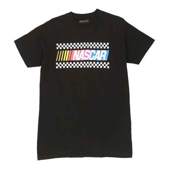 Vintage black Nascar T-Shirt - mens medium