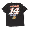 Vintage black Tony Stewart 14 Nascar T-Shirt - mens x-large