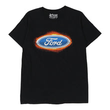  Vintage black Ford Chase Authentics T-Shirt - mens medium