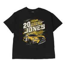  Vintage black Erik Jones 20 Joe Gibbs Racing T-Shirt - mens xx-large