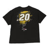 Vintage black Erik Jones 20 Joe Gibbs Racing T-Shirt - mens xx-large