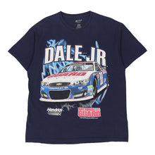  Vintage navy Dale Jr. Nascar T-Shirt - mens large