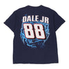 Vintage navy Dale Jr. Nascar T-Shirt - mens large