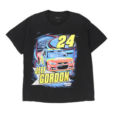  Vintage black Jeff Gordon 24 Nascar T-Shirt - mens x-large