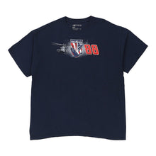  Vintage navy Dale Jr. Nascar T-Shirt - mens x-large