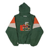 Vintage green Miami Hurricanes Starter Jacket - mens x-large