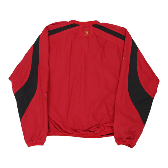 Vintage red Heat Majestic 1/4 Zip - mens medium