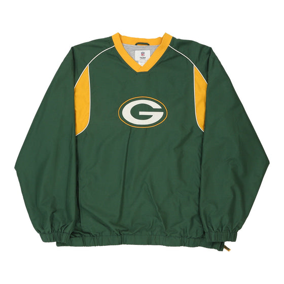 Vintage green Green Bay Packers Nfl Windbreaker - mens xx-large