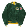 Vintage green 1980s Green Bay Packers Starter Varsity Jacket - mens large