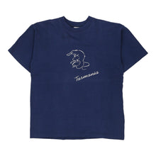  Vintage navy Single Stitch Tasmania Island Originals T-Shirt - mens x-large