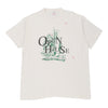 Vintage white Single Stitch Made in USA Open House Michigan State University Fruit Of The Loom T-Shirt - mens x-large