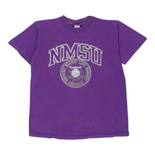  Vintage purple Single Stitch Made in USA Missouri State University Champion T-Shirt - mens large