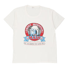  Vintage white Single Stitch Smoky Mountain Mash Miracle Benches T-Shirt - womens medium