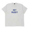 Vintage grey Single Stitch Made in USA Hey Buddy Screen Stars T-Shirt - mens xx-large