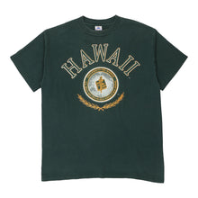  Vintage green Single Stitch Hawaii Unbranded T-Shirt - mens large