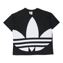  Vintage black Adidas T-Shirt - mens x-large