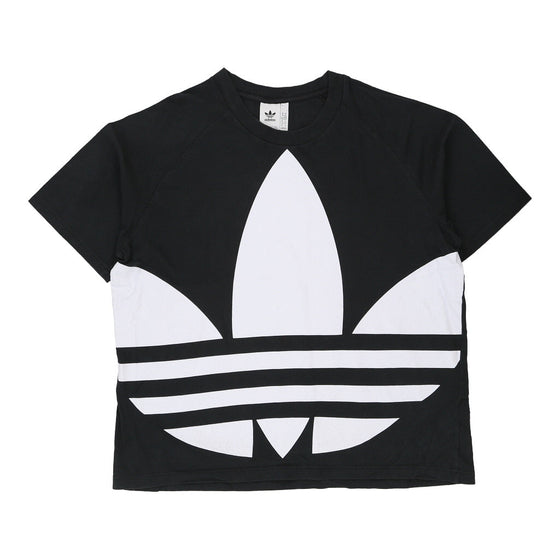 Vintage black Adidas T-Shirt - mens x-large