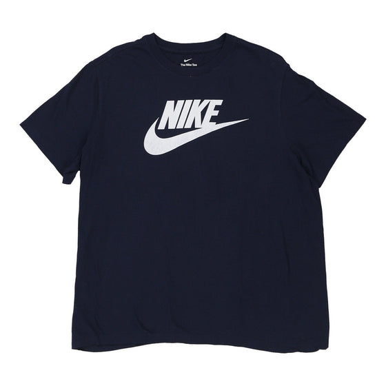 Vintage navy Nike T-Shirt - mens x-large