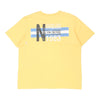 Vintage yellow Nautica T-Shirt - mens x-large