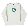 Vintage white Boston Celtics Adidas Long Sleeve T-Shirt - mens xx-large