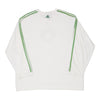 Vintage white Boston Celtics Adidas Long Sleeve T-Shirt - mens xx-large