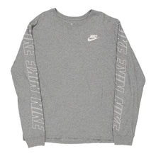  Vintage grey Nike Long Sleeve T-Shirt - mens x-large