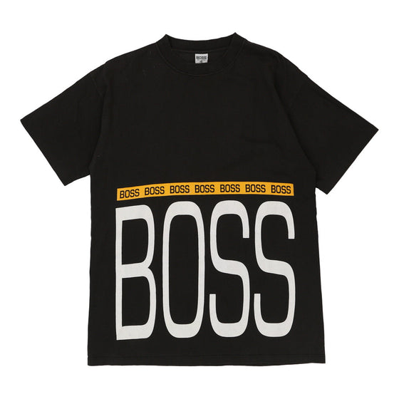 Vintage black Made in USA Boss T-Shirt - mens x-large