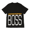 Vintage black Made in USA Boss T-Shirt - mens x-large