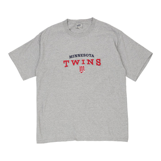 Vintage grey Minnesota Twins Lee T-Shirt - mens large