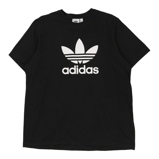 Vintage black Adidas T-Shirt - mens large