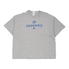  Vintage grey LA Dodgers Adidas T-Shirt - mens xx-large