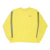 Vintage yellow Adidas Long Sleeve T-Shirt - mens large