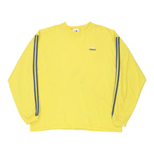  Vintage yellow Adidas Long Sleeve T-Shirt - mens large