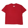 Vintage red Adidas T-Shirt - mens xx-large