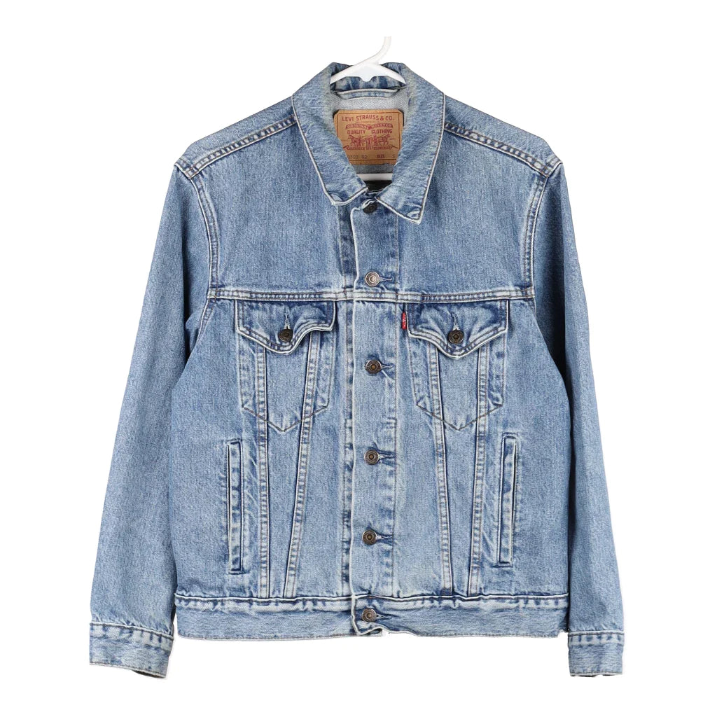 Levis Denim Jacket - Small Blue Cotton – Thrifted.com