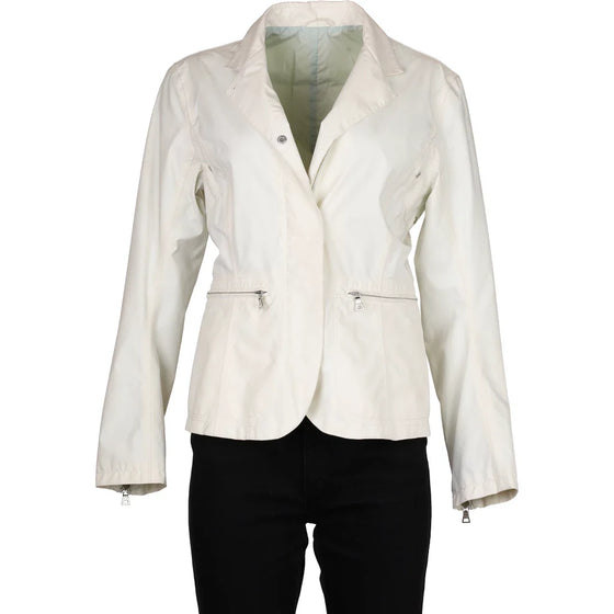 Vintage white Prada Jacket - womens small