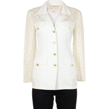  Vintage white Roccobarocco Jacket - womens small