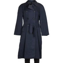  Vintage navy Burberry Trench Coat - womens medium