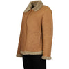 Vintage beige Benetton Sheepskin Jacket - womens large