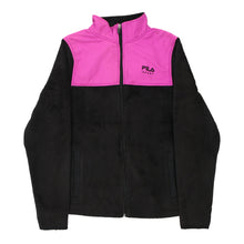  Vintage block colour Fila Fleece - womens small