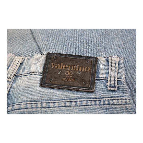 Vintage blue Valentino Jeans - womens 26" waist