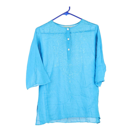 Vintage blue Marila Top - womens small