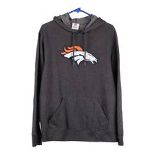 Vintage 90s Grey Lee Sport Denver Broncos NFL Spell-Out Sweatshirt - E