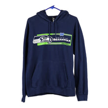 Seattle Seahawks: 1980's Embroidered Spellout Starter Hoodie (L) – National  Vintage League Ltd.