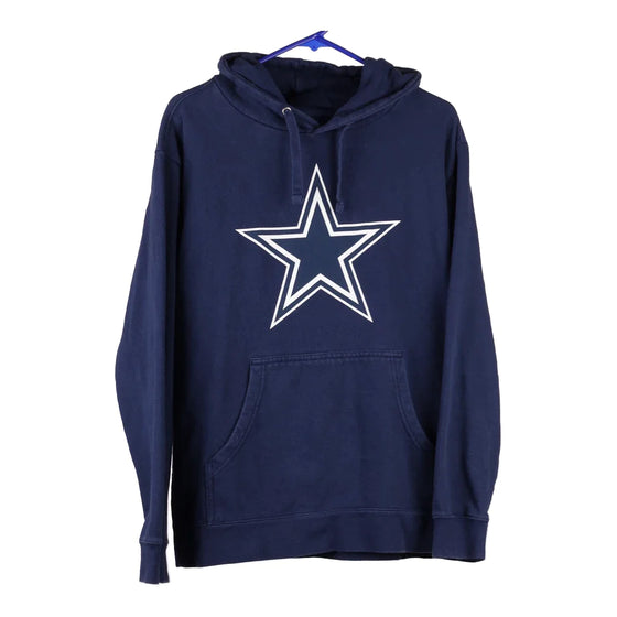 NFL Dallas Cowboys Mens Throwback Logo Pullover Hoodie Sweater Medium