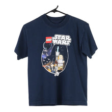  Vintage navy Age 10-12 Star Wars T-Shirt - boys large