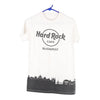 Vintage white Age 10-12 Budapest Hard Rock Cafe T-Shirt - boys medium