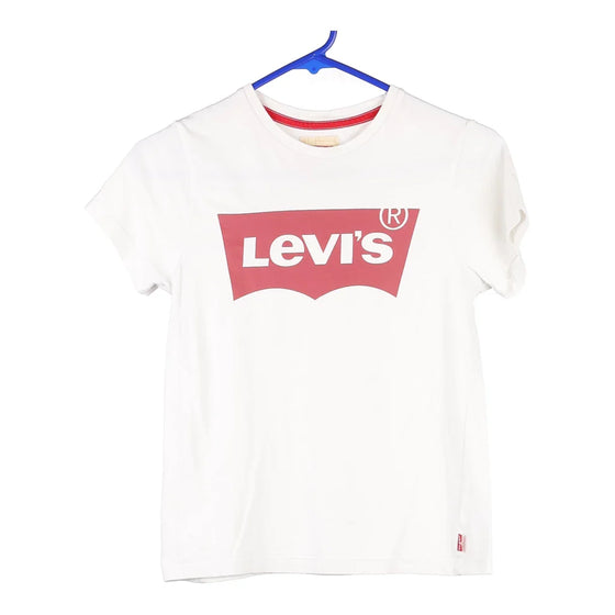 Vintage white Age 10 Levis T-Shirt - girls small